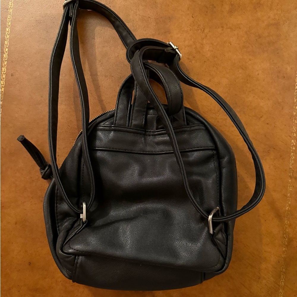 Black Mini Backpack Mossimo From Target Good Cond… - image 2
